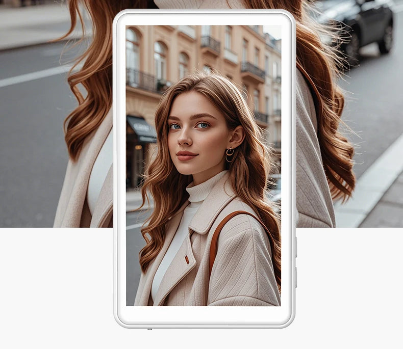 Magnetic Rear Camera Selfie Monitor