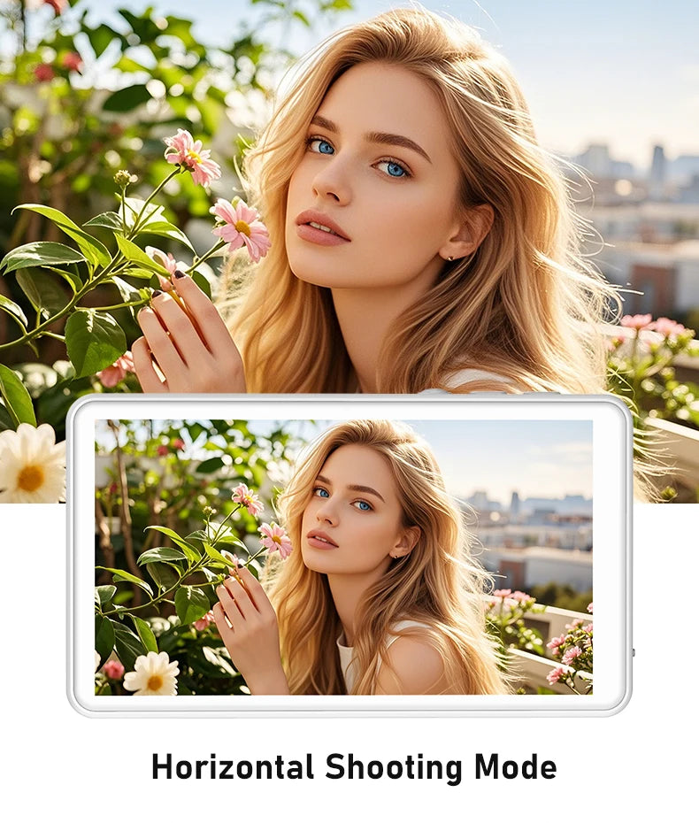 Magnetic Rear Camera Selfie Monitor